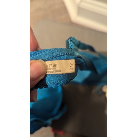 AERIE Katie Bra 34C Blue‎ Lace - Picture 4 of 5